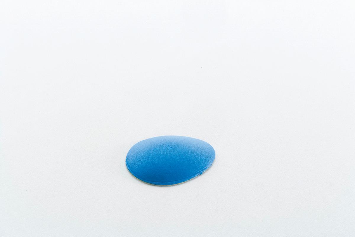 Metatarzální srdíčko modré lepící
